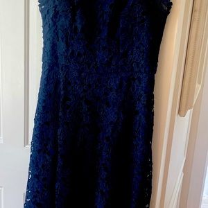 Eliza J. Navy Blue cocktail or Mother of the bride dress. Size 6